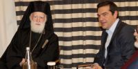 Συνάντηση Αρχιεπισκόπου Κρήτης με τον Πρωθυπουργό Α. Τσίπρα