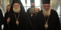 Επίσκεψη του Πατριάρχη Αλεξανδρείας στον Αρχιεπίσκοπο Αθηνών