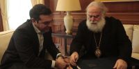 Πατριάρχης Αλεξανδρείας στον πρωθυπουργό Αλέξη Τσίπρα