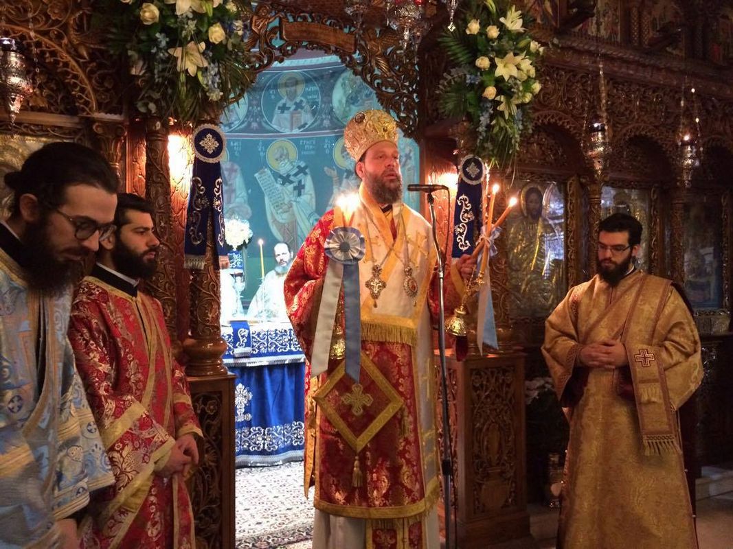 Ο εορτασμός του Αγίου Ελευθερίου στη Μητρόπολη Νέας Ιωνίας