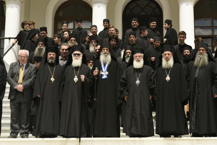 You are currently viewing Ο Αρχιεπίσκοπος Αλβανίας στο Αγιον Ορος