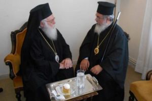 Ο Αρχιεπίσκοπος Αλβανίας στην Πρέβεζα