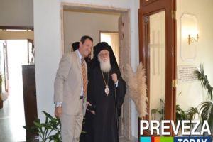 Ο Αρχιεπίσκοπος Αλβανίας Αναστάσιος ανακηρύχτηκε επίτιμος δημότης Πρέβεζας