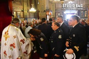 Η Αστυνομία στην Αργολίδα τίμησε τον προστάτης της Άγιο Αρτέμιο