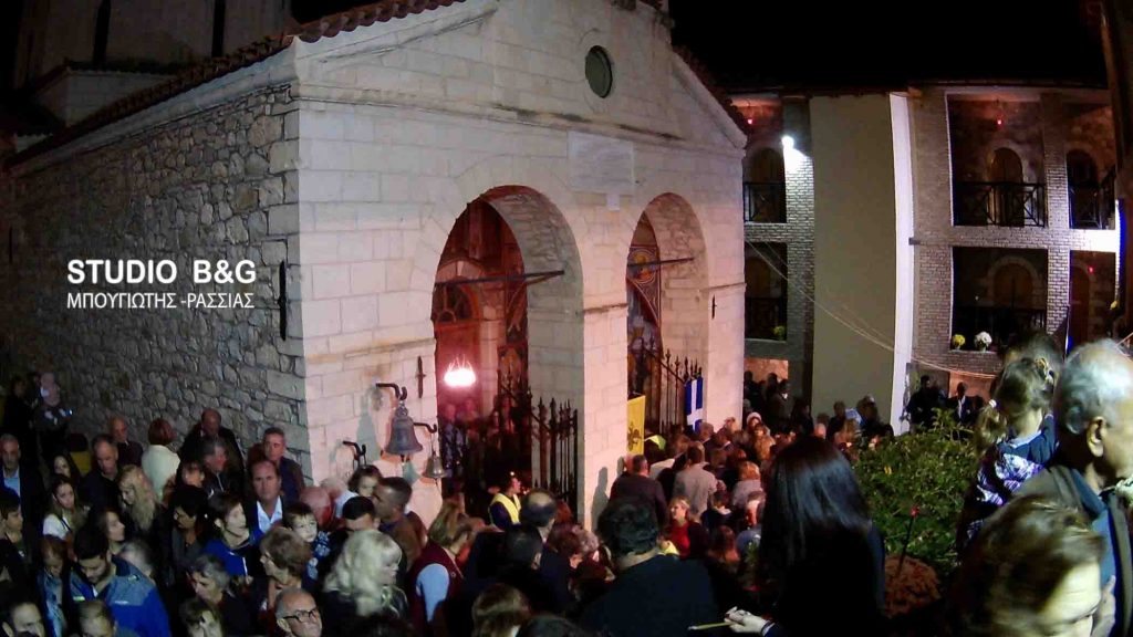 Η εορτή του Αγίου Δημητρίου στο Βυζαντινό μοναστήρι του Αγίου Δημητρίου Καρακαλά Ναυπλίου