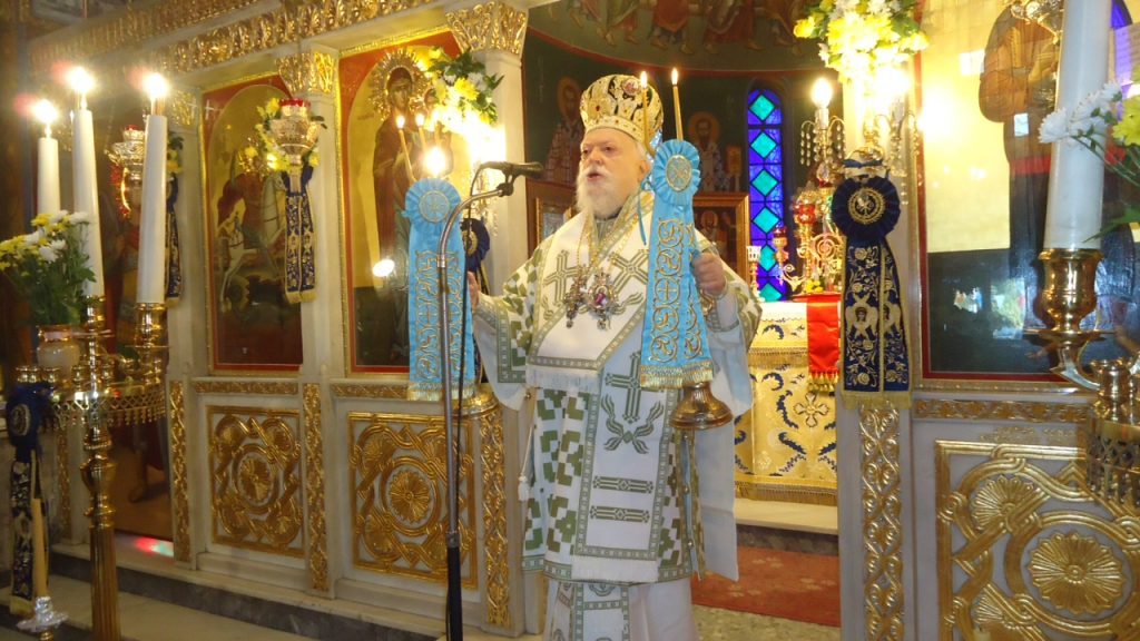 Στον Ι. Ν. Αγ. Γεωργίου Ταύρου εορτάσθηκε η Ανακομιδη των Λειψάνων του Αγίου.