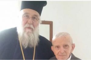 Ο Κερκύρας  Νεκτάριος επισκέφθηκε  τον αδελφό του Μακαριστού Αρχιεπισκόπου Χριστοδούλου στο Αίγιο