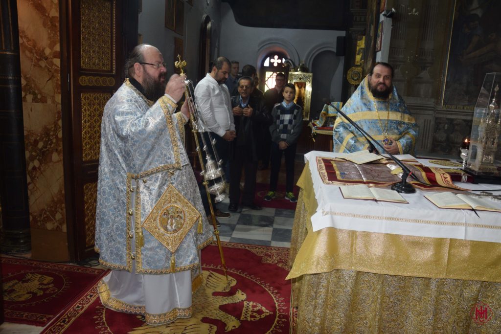 Θεία Λειτουργία για την απόδοση της Δεσποτικής εορτής των Αγίων Θεοφανείων στον Μητροπολιτικό Ιερό Ναό του Αγίου Μηνά – Σαλαμίνος