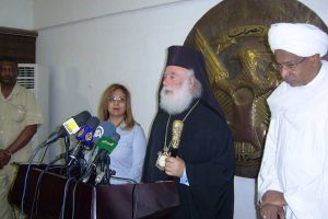 Ο Πατριάρχης Αλεξανδρείας αφίχθη στο Σουδάν
