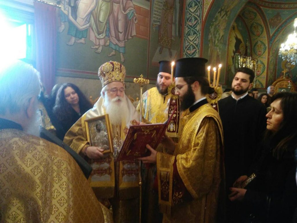 ημητριάδος Ιγνάτιος: «Η πορεία της Ορθοδοξίας σήμερα είναι σταυρική» Λαμπρή η Κυριακή της Ορθοδοξίας στον Βόλο