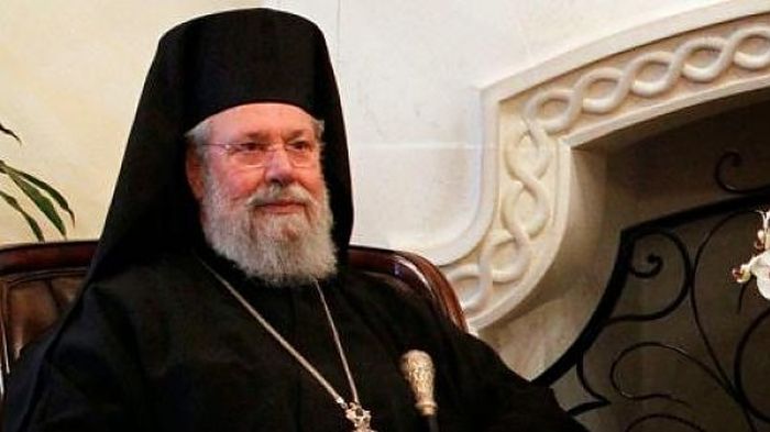 Κύπρου Χρυσόστομος: "Η Εκκλησία δεν έχει πλέον την οικονομική ευχέρεια να επενδύσει στον τραπεζικό τομέα"