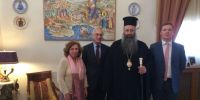 Ο Γενικός Πρόξενος της Ρωσίας επισκέφθηκε τον Μητροπολίτη Κίτρους Γεώργιο