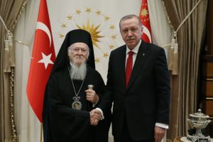 Συνάντηση του Οικουμενικού Πατριάρχου με τον Πρόεδρο της Τουρκικής Δημοκρατίας