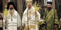 Κυριακή των Βαΐων στον Καθεδρικό Ναό Αθηνών προεξάρχοντος του Αρχιεπισκόπου Αθηνών Ιερωνύμου