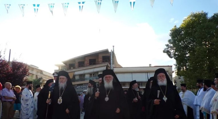 You are currently viewing Λάμπρος ο εορτασμός για τον Απ. Παύλο στην Κόρινθο,προεξάρχοντος του Αρχιεπισκόπου