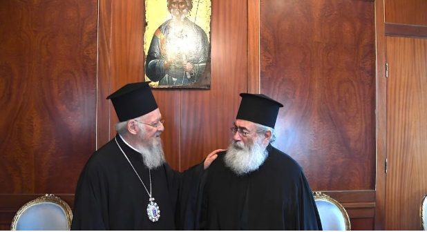 You are currently viewing Ο Αρχιεπίσκοπος Σιναίου Δαμιανός στο Φανάρι- Συναντήθηκε με τον Οικ.Πατριάρχη.
