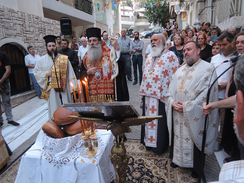 Πειραιώς Σεραφείμ: Κρατηθείτε από την δύναμη της πίστεως Λαμπρή πανήγυρη του Ιερού Ναού Αγίας Όλγας, Παρεκκλησίου Ευαγγελιστρίας Πειραιώς