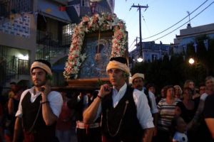 Κοσμοσυρροή στην Αγία Παρασκευή Καστέλλου στη Χίο