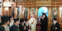 Στον εορτάζοντα Μητροπολίτη Μαντινείας ο Αρχιεπίσκοπος και πολλοί Αρχιερείς