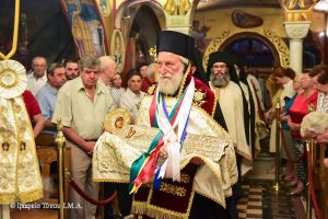 Ο εορτασμός της Κοιμήσεως της Θεοτόκου στην Ι. Μητρόπολη Λαγκαδά