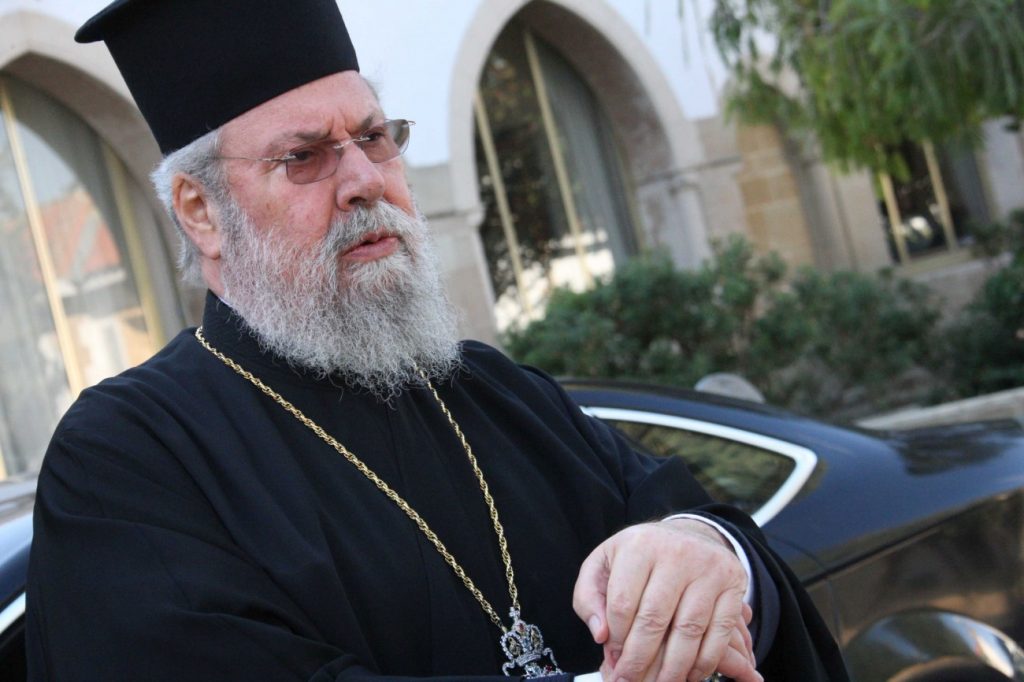 You are currently viewing Όλα καλά κατά τους ιατρούς με την υγεία του Αρχιεπισκόπου Κύπρου