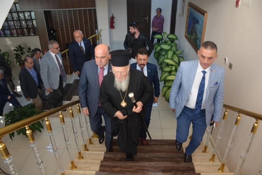 Ο Οικουμενικός Πατριάρχης Βαρθολομαίος επισκέφθηκε πρώτη φορά την Σινώπη του Πόντου