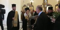 Πατριαρχικά Θυρανοίξια του Ναού του Οσίου Νικηφόρου του Λεπρού στο Σηρικάρι Κισάμου παρουσία του Προέδρου της Δημοκρατίας