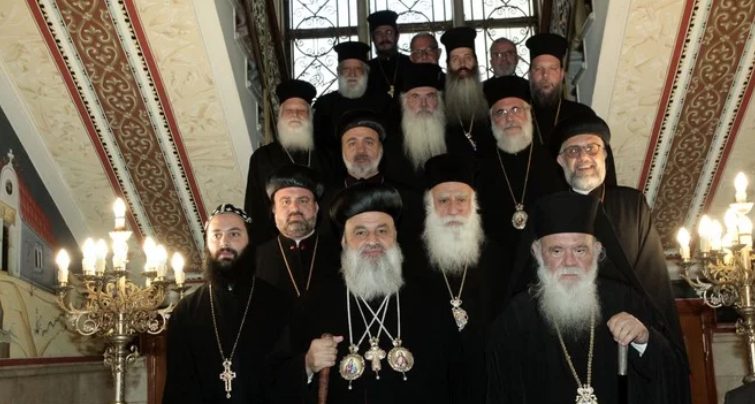 You are currently viewing Υποδοχή του Συρορθόδοξου Πατριάρχη Αντιοχείας από τον Αρχιεπίσκοπο.