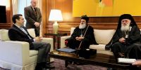 Ο Συροϊακωβίτης Πατριάρχης Αντιοχείας και ο Αρχιεπίσκοπος στον Πρωθυπουργό