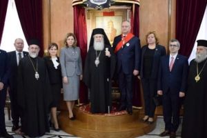 Στο Πατριαρχείο Ιεροσολύμων ο Πρόεδρος της Μολδαβίας Igor Dodon