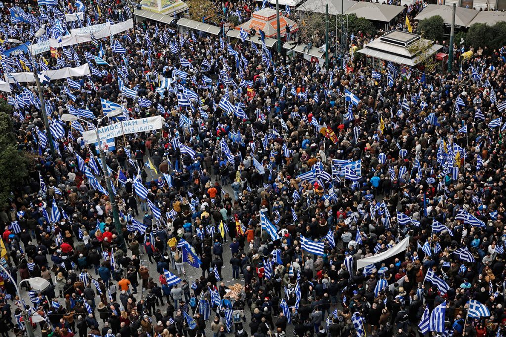 You are currently viewing Διεθνή ΜΜΕ για συλλαλητήριο: Γαλανόλευκη παλίρροια