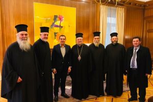 Ο Πρωθυπουργός δέχθηκε την αντιπροσωπεία του Οικ. Πατριαρχείου-μία ημέρα μετά την ψηφοφορία στη Βουλή