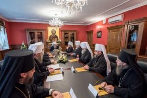 Η Ι. Σύνοδος της Ουκρανικής Εκκλησίας υπό τον Ονούφριο για το χάος που επικρατεί στην εκεί Εκκλησία