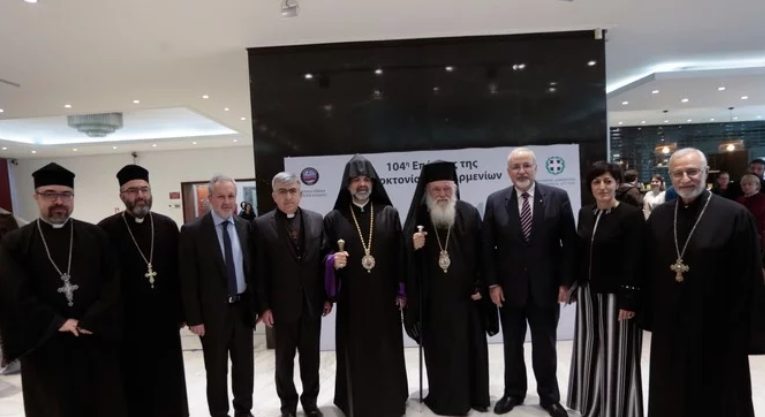You are currently viewing Ο Αρχιεπίσκοπος στην εκδήλωση για τη Γενοκτονία των Αρμενίων