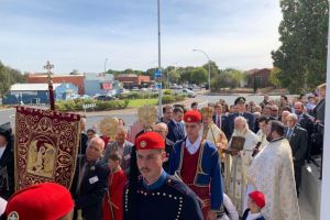Η εορτή των νεοφανών αγίων Ραφαήλ, Νικολάου και Ειρήνης  εορτάστηκε γιά πρώτη φορά στό Athelstone της Αδελαΐδος στην Αυστραλία