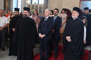 Πατριάρχης Βαρθολομαίος:“Σταθερή γραμμή του Οικουμενικού Πατριαρχείου είναι να συμβάλλει στο πλησίασμα και στην κοινή δημιουργική συνεργασία ανθρώπων και λαών, πόσο μάλλον των γειτόνων λαών”