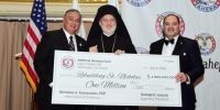 Ολοκληρώθηκε η δωρεά $1.000.000 από την AHEPA για την ανοικοδόμηση του Αγίου Νικολάου στη ΝΥ