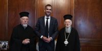 Ο νέος Δήμαρχος Αθηναίων Κώστας Μπακογιάννης στον Οικουμενικό Πατριάρχη