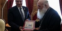 Συνάντηση Αρχιεπισκόπου με τον νέο Περιφερειάρχη Αττικής Γιώργο Πατούλη