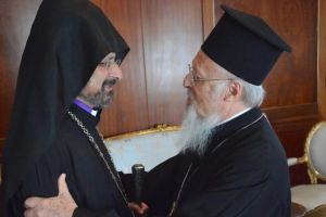 Ο Τοποτηρητής του Αρμενικού Πατριαρχείου στην Πόλη στο Οικουμενικό Πατριαρχείο
