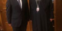 Με τον υπουργό Οικονομικών κ. Σταικούρα συναντήθηκε ο Αρχιεπίσκοπος