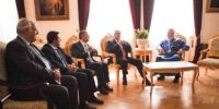 Ο Πρόεδρος της Βουλής των Ελλήνων κ. Τασούλας στον Κύπρου Χρυσόστομο