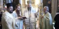 Ο Μεγάρων Κωνσταντίνος στην Ιερά Μονή Προφήτη Ηλία Ερυθρών