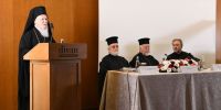 Ο Οικουμενικός Πατριάρχης κήρυξε την έναρξη Διεθνούς Συνεδρίου για τη θεολογική παρακαταθήκη του αειμνήστου π.Γεωργίου Φλωρόφσκυ