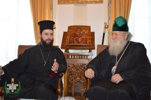 Στον Πατριάρχη Βουλγαρίας Νεόφυτο ο π. Νικόδημος Καβαρνός