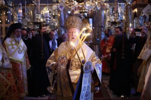 Η Θεία Λειτουργία στην Ι. Μονή Ξενοφώντος του Οικουμενικού Πατριάρχη – Οι δε εννέα πού;