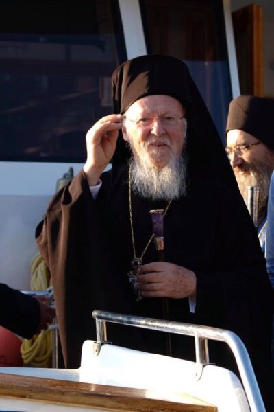 You are currently viewing ﻿Το ιστορικό ταξίδι του Οικουμενικού Πατριάρχη στο Άγιο Όρος