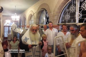 Ο Δισέγγονοςτου Αγίου Λουκά του Ιατρού βαπτίστηκε Ορθόδοξος Χριστιανός στο Ναύπλιο
