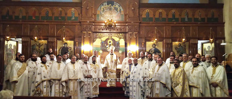You are currently viewing Αρχιεπίσκοπος Σωτήριος: ”Είμαι πανευτυχής διότι στον Καναδά έχουμε καλούς Ιερείς”