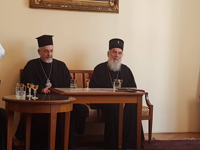 Στο Βελιγράδι αντιπροσωπεία του Οικουμενικού Πατριαρχείου υπό τον Γέροντα Περγάμου Ιωάννη